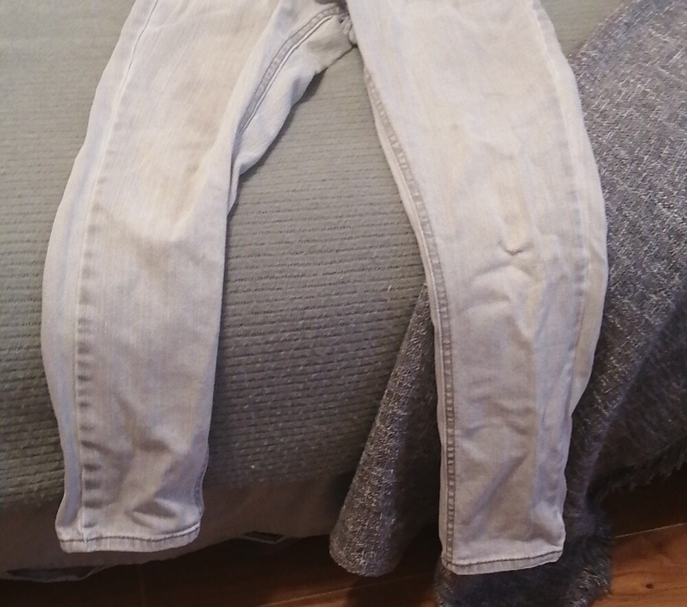 Kid's Jeans in Light Grey